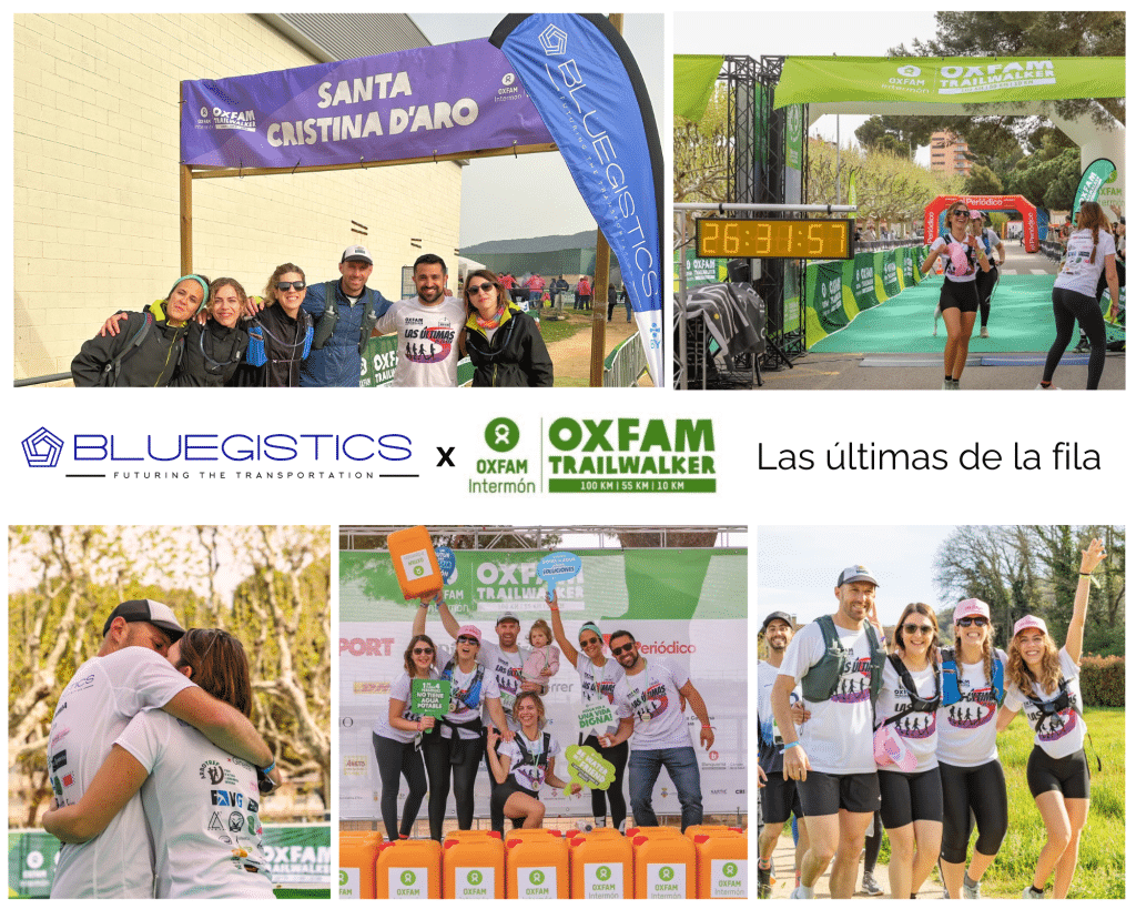 BlueGistics en la Intermón Oxfam Trailwalker - BlueGistics