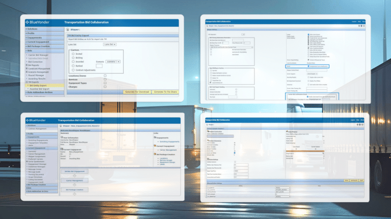 Logistics procurement